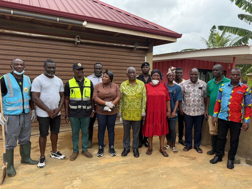 FANTEAKWA SOUTH OBVERSES NATIONAL SANITATION DAY EXERCISE